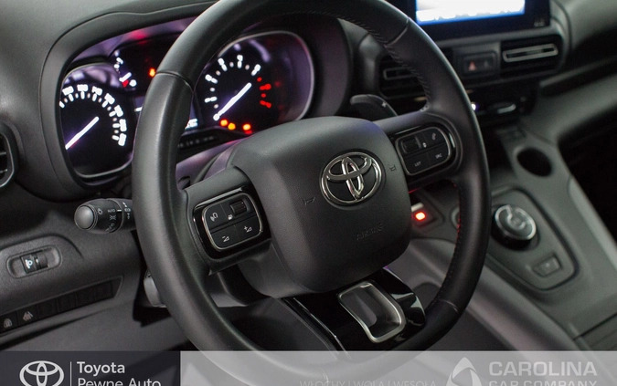 Toyota Proace City Verso cena 118900 przebieg: 74079, rok produkcji 2020 z Warszawa małe 191